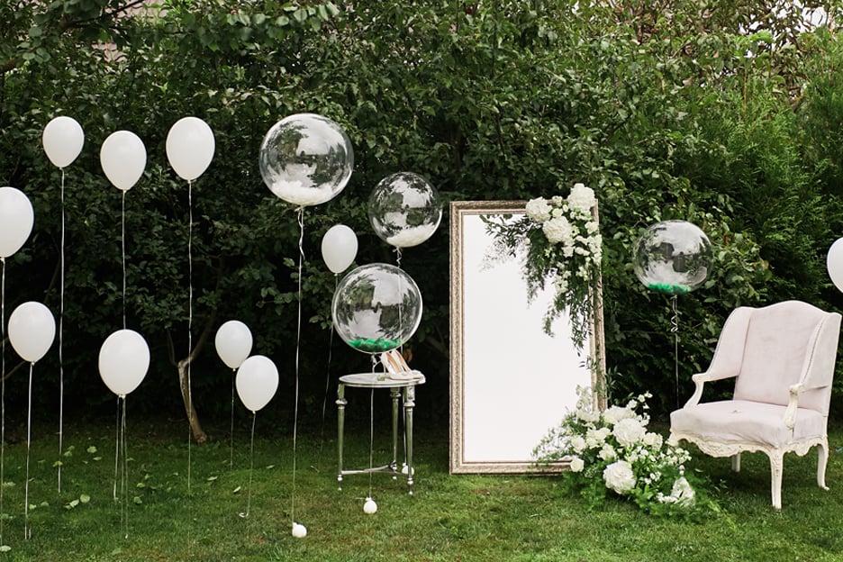 This is a mirror photo booth that we set up at a wedding in chicago