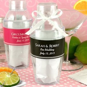 Wedding favors - cocktail shaker