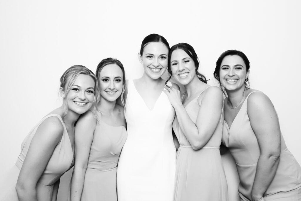Glam Booth at wedding photo booth Chicago 2025 event